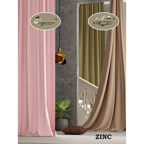 Zinc Curtain fabric