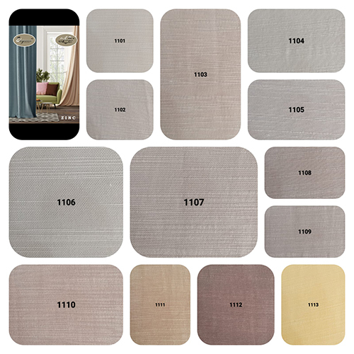 Zinc Curtain fabric
