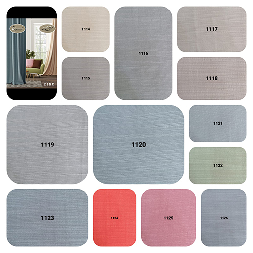 Zinc Curtain fabric