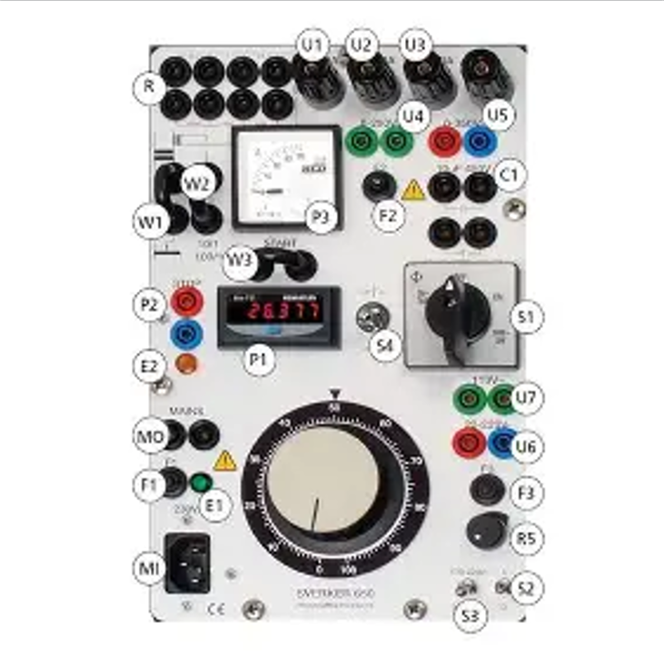 Sverker 650 Single Phase Relay Test Set