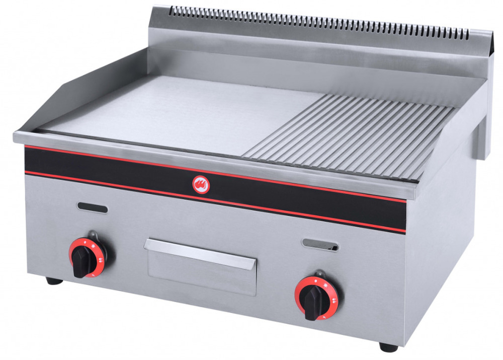 Gas Griddle Plate - 1-3 Groove