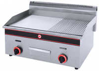 Gas Griddle Plate - 1-3 Groove - Features: Stable Operation