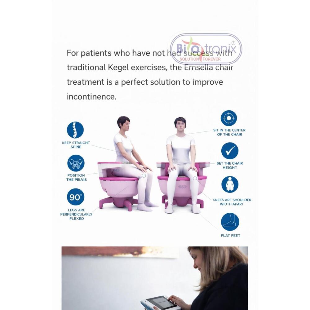 Hospital Grade Pelvic Muscle Strengthening Chair for Clinical Use