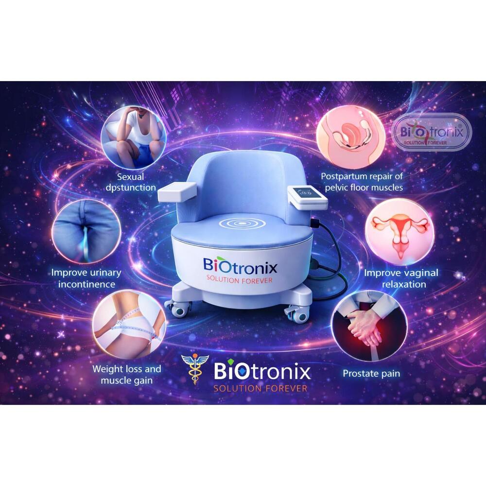 Smart Pelvic Floor Muscle Therapy Chair for Rehabilitation Programs