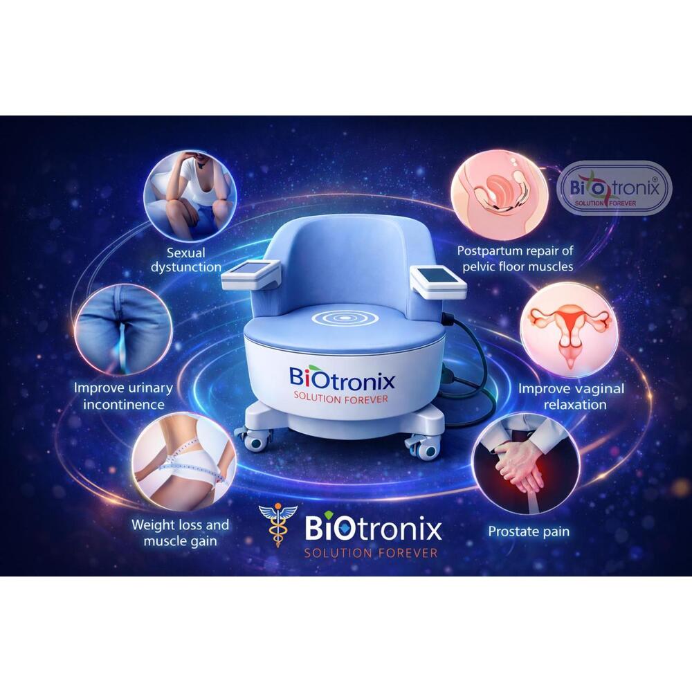 Smart Pelvic Floor Muscle Therapy Chair for Rehabilitation Programs