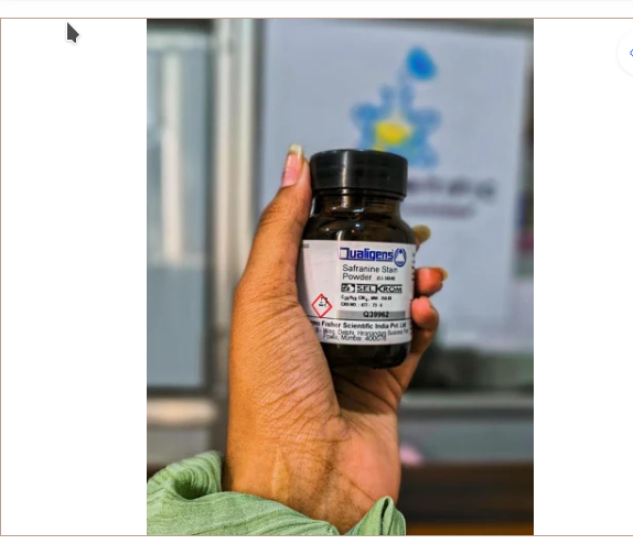 Safranine Stain Powder 100G - Application: Laboratory