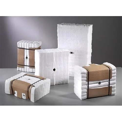 Ceramic Fiber Modules - Standard Size, White Color | Good Quality Ceramic Material For Industrial Applications