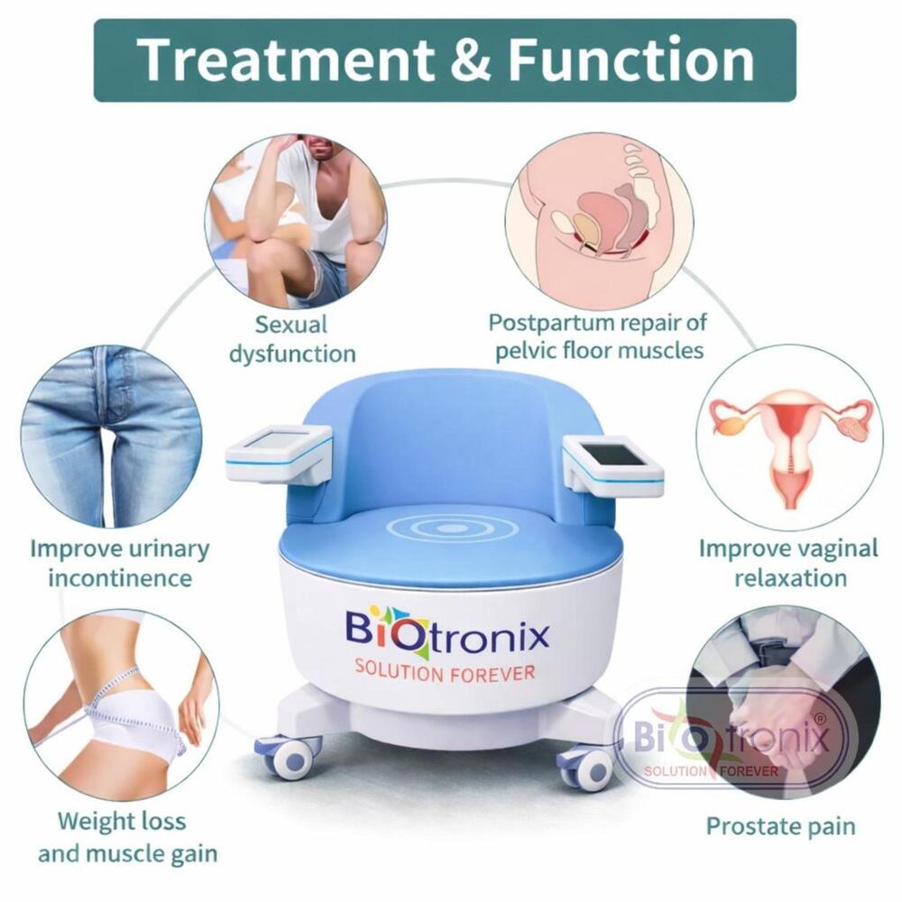 Digital Clinical Pelvic Muscle Therapy Chair for Rehabilitation Clinics