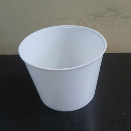 500ml White Plastic Food Container