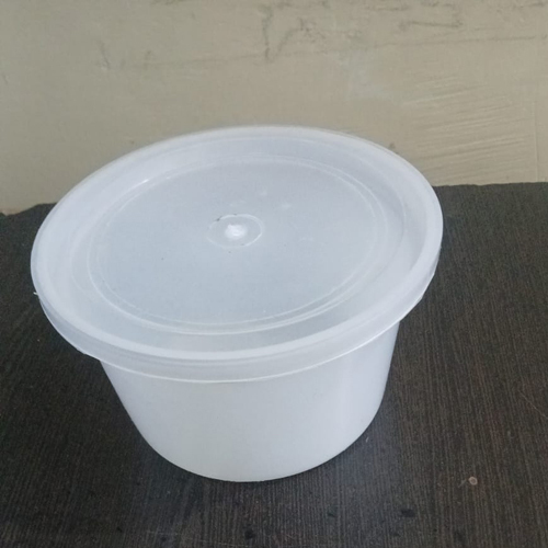 250ml Circular Plastic Food Packaging Container