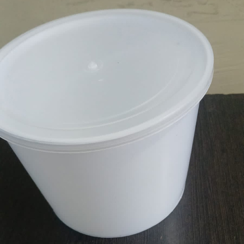 1000ml White Plastic Food Containers