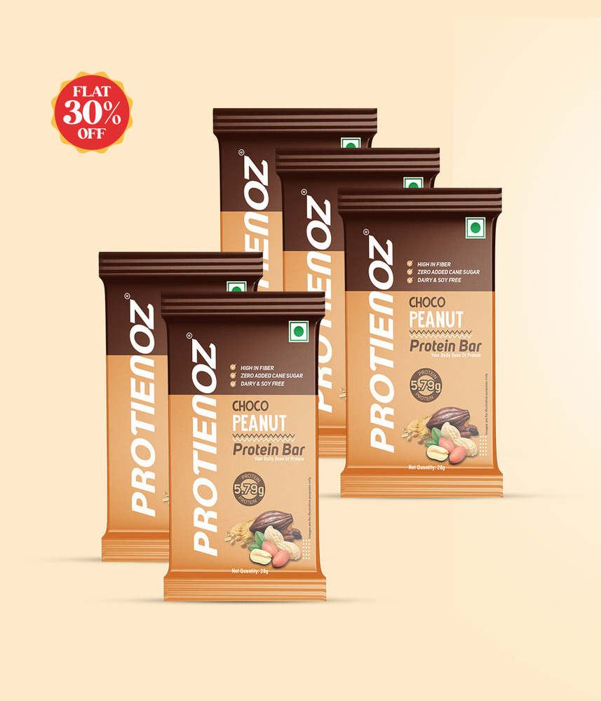 Choco Peanut Protein Bar (Pack of 5)