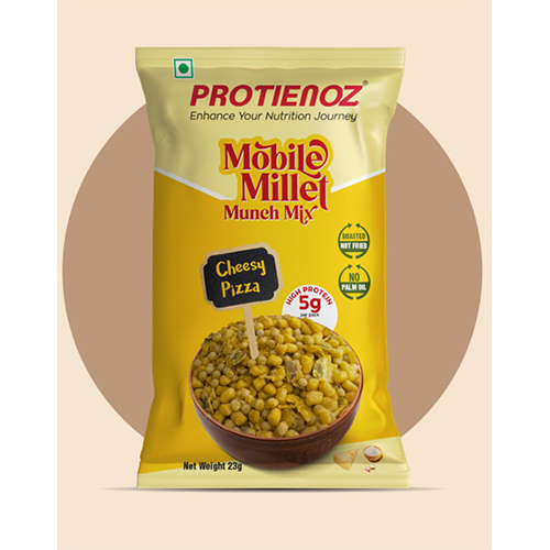 मोबाइल Millet Munch Mix - Cheesy Pizza