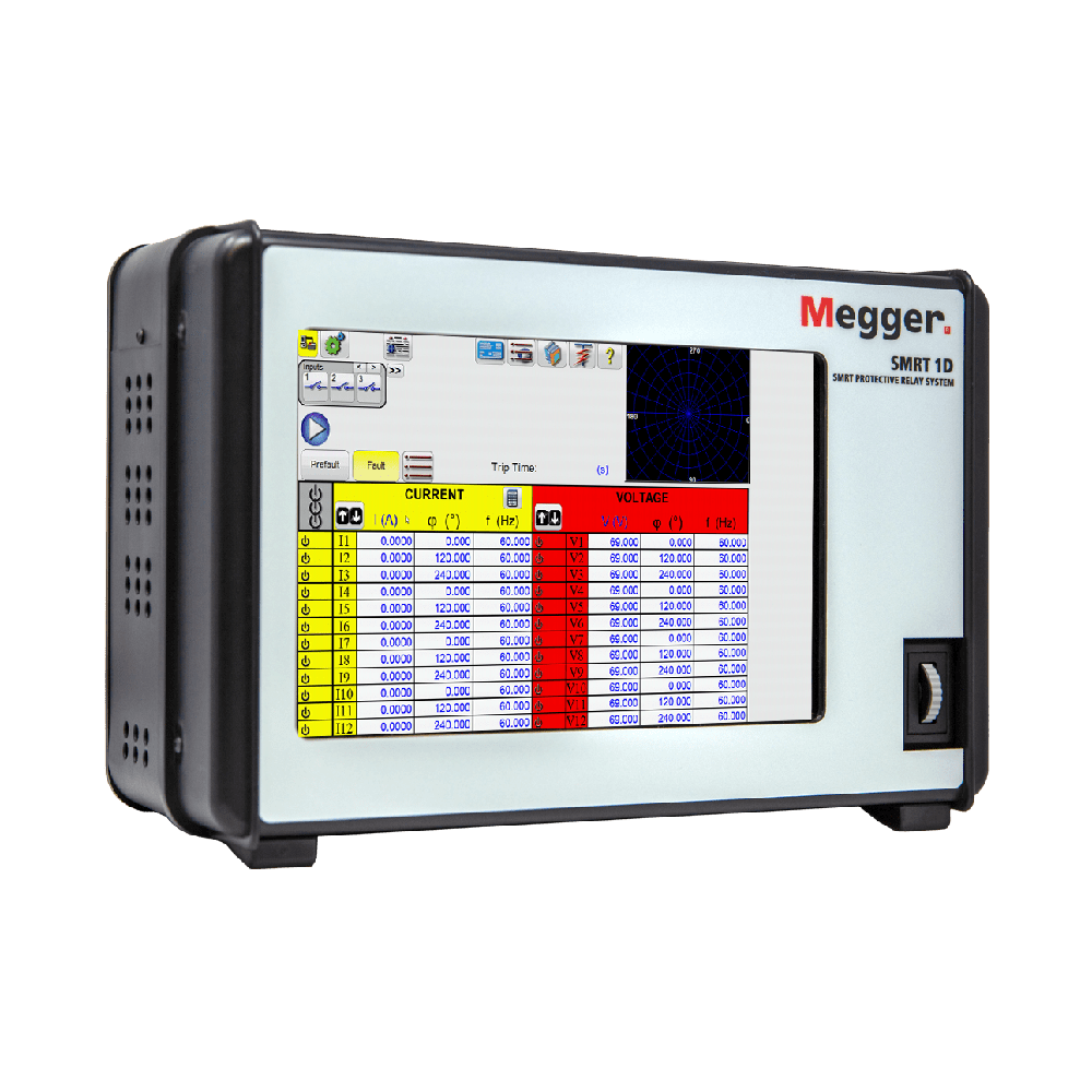 Single-Phase Relay Test Systems (SMRT1, SMRT 1D & SMRT 1B)