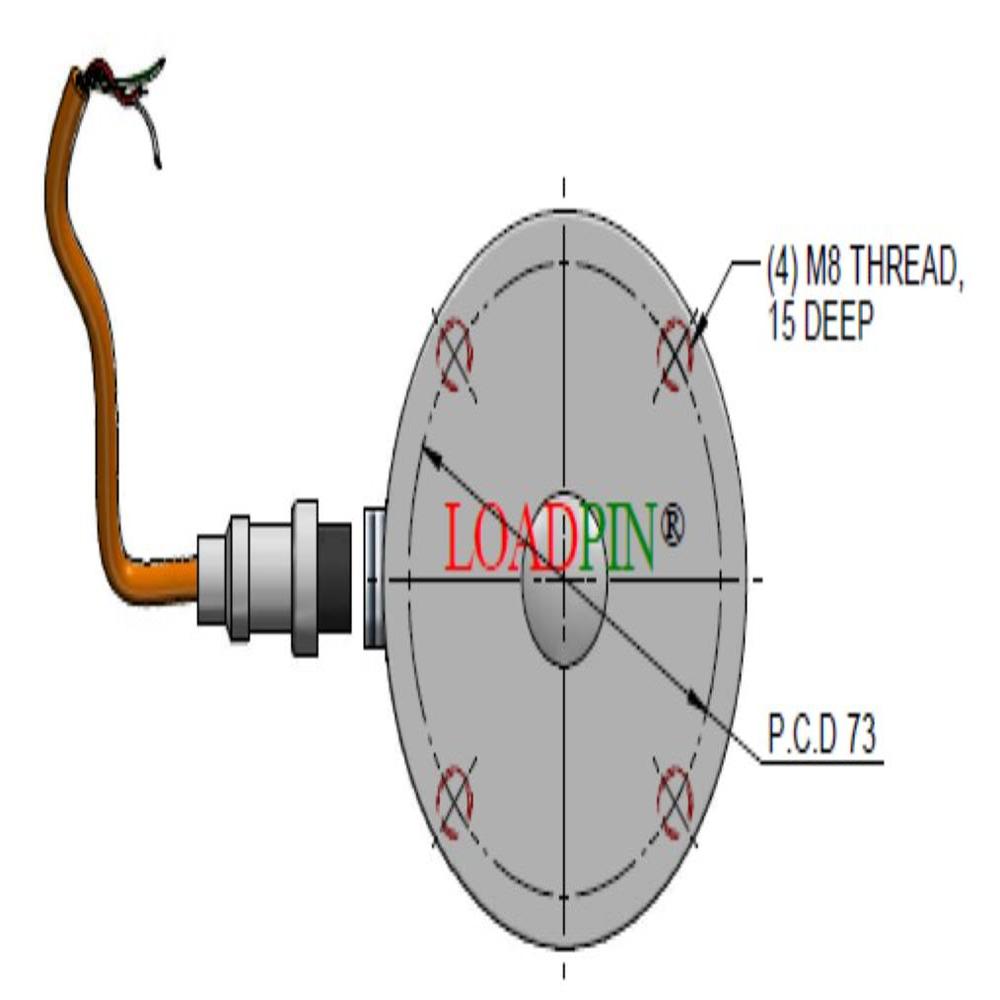 Button Load Cell 100kg To 750kg - Accuracy: 0.5 %