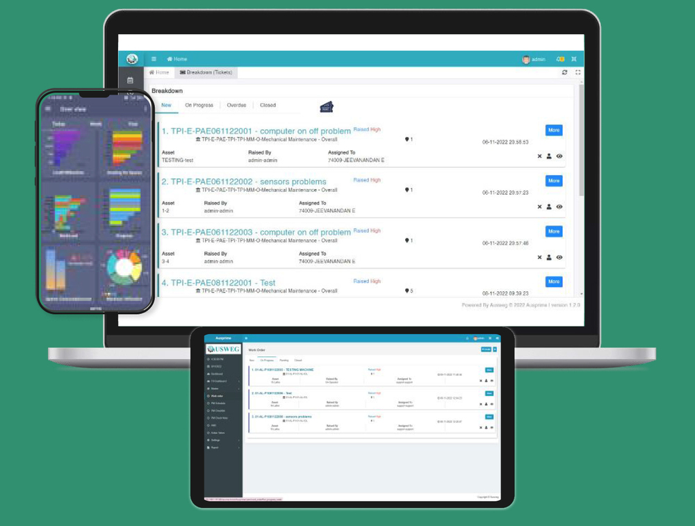 Computerized Maintenance Management System Services