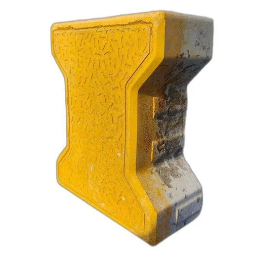 I Shaped Yellow Interlocking Tile - Feature: Non-slip