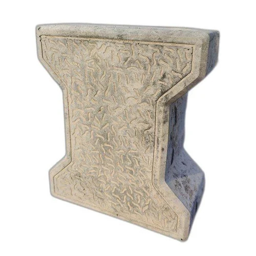 Grey Paving Block - High-quality Cement , 80mm Thickness, 8 Inch Length, Nil Moisture Content, Grey Color, High Porosity For Water Drainage