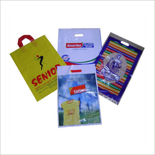 D Cut Shopping Flexo Printing Bags