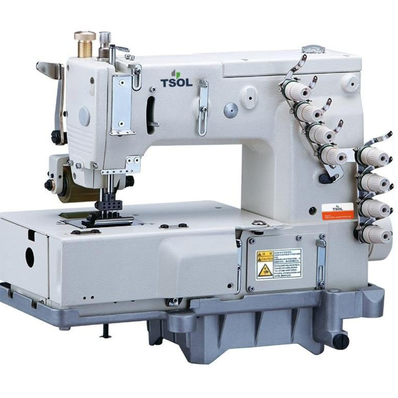 Ts-1406Pd-1-4 Direct Drive 6 Needle Double Chain Stich Machine - Color: As Per Availability