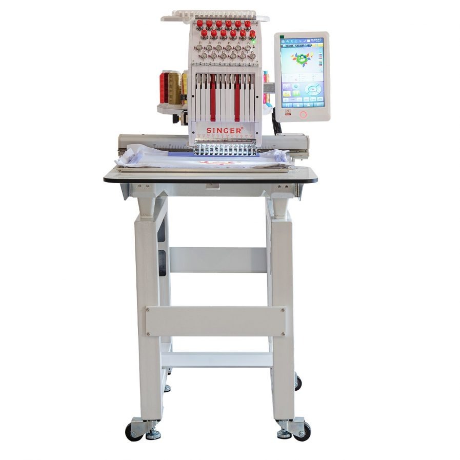 Se 1201F-58 Single Head Multi Needle Embroidery Machine - Color: Different Available