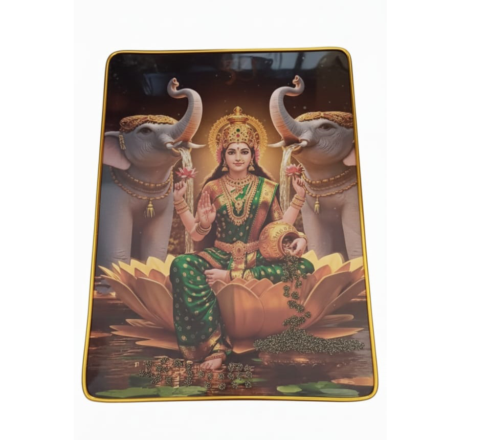 Lakhsmi Mata Pyrite Photo Frame