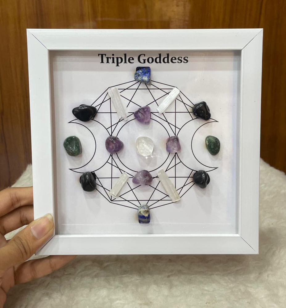 Triple Goddess Photo Frame