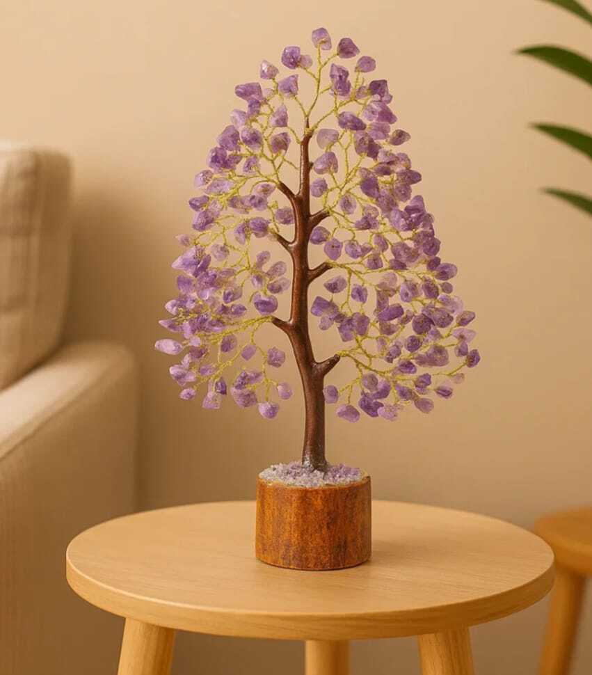 Amethyst Gemstone Tree