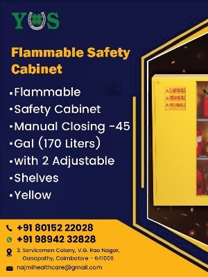 Flammable safety cabinet