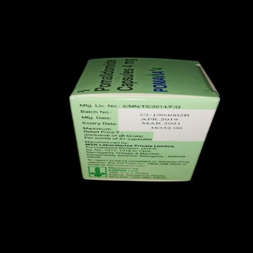 Pomavia 4 Mg Capsule - Recommended For: Doctor