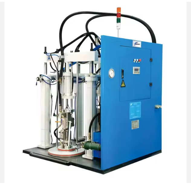 Hyp-200L Lsr Huayi Liquid Silicone Rubber Pumping Machine With Measuring Injection Dosing Machine - Automatic Grade: Semi-Automatic