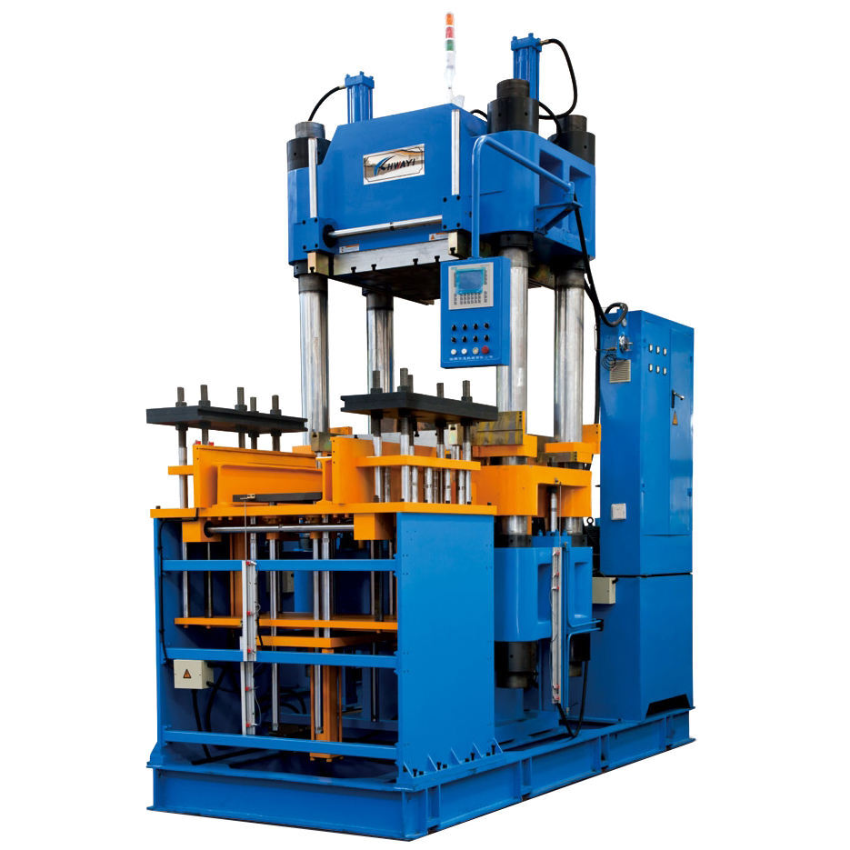 600Ton Rubber Vulcanizing Press Compression Machine - Automatic Grade: Semi-Automatic