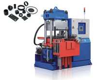 400 Ton Vertical Rubber Machine Vacuum Vulcanizing Press For Rubber Band Making Machine - Automatic Grade: Semi-automatic