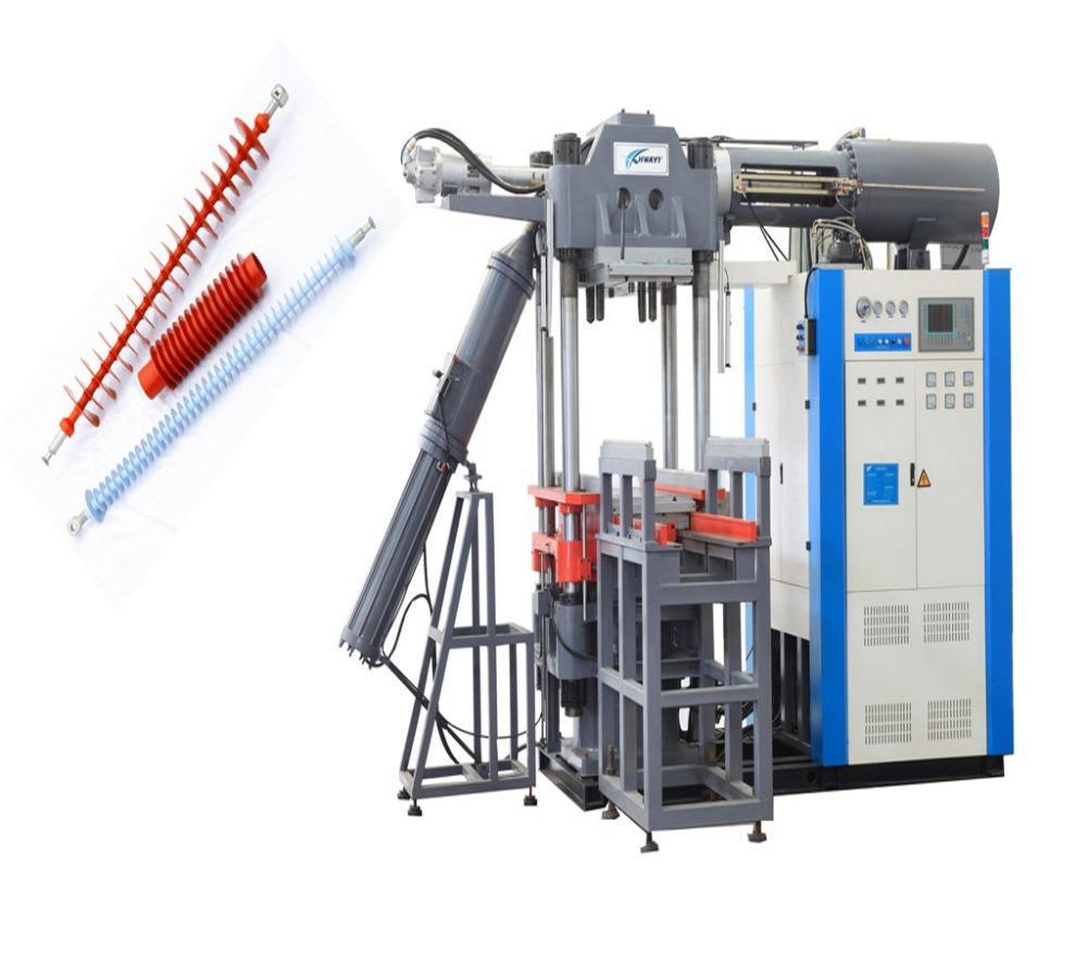 Rubber Injection Molding Machine Solid Silicon Rubber Making Polymer Insulator Making Machine - Feature: Low Noise