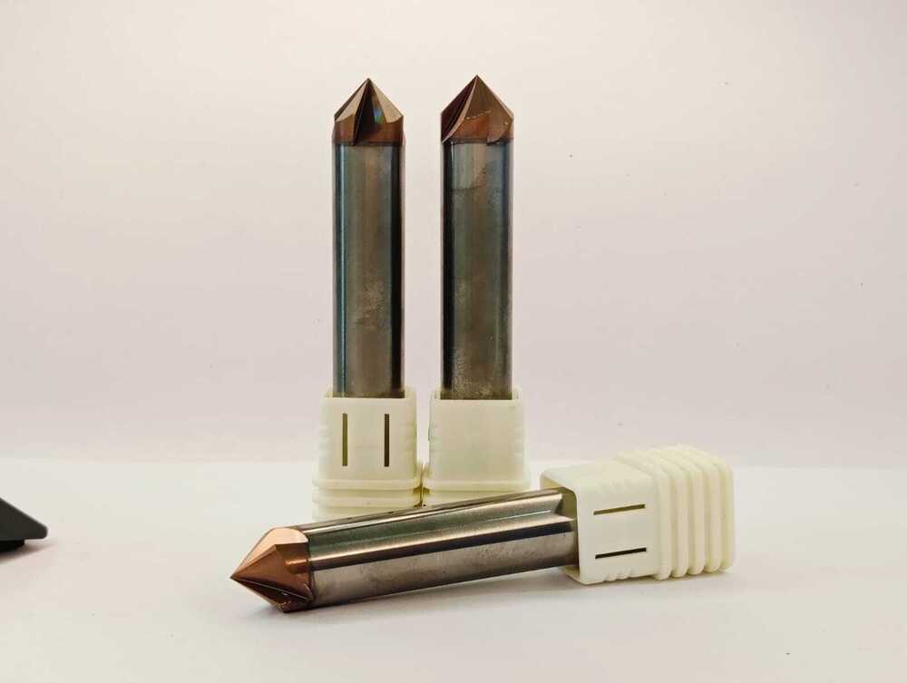 4SCHA 12.0xD12x75 4f-55 hrc High Precision Chamfer Cutter