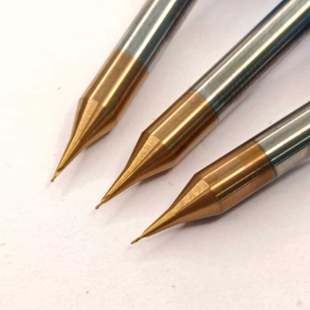 2MRB R0.15xD4x0.6A 50-2f 45 hrc Carbide Micro Ball Nose