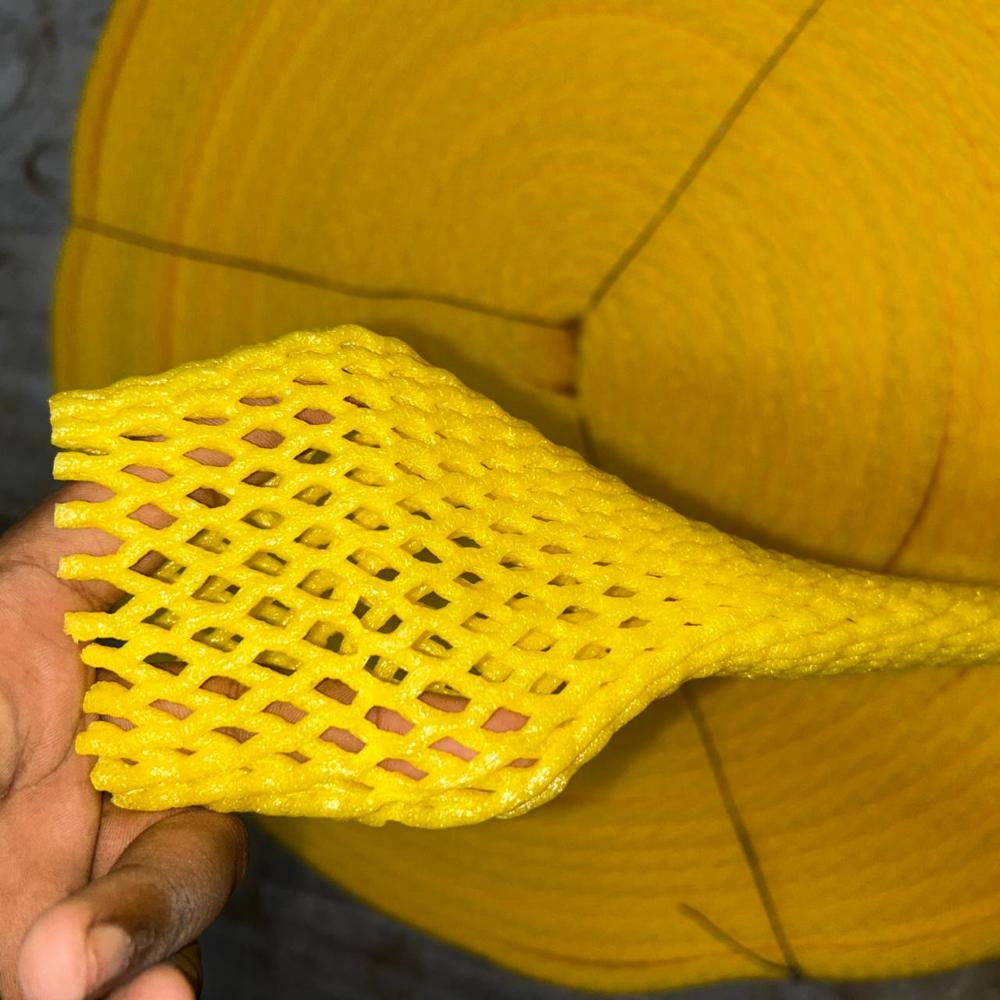 Foam Net 50mm Yellow Coil