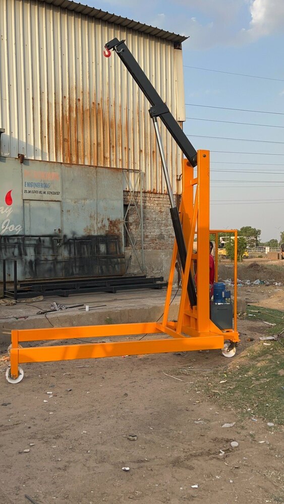 Flcr-001 Manual Mobile Floor Crane - Application: Construction