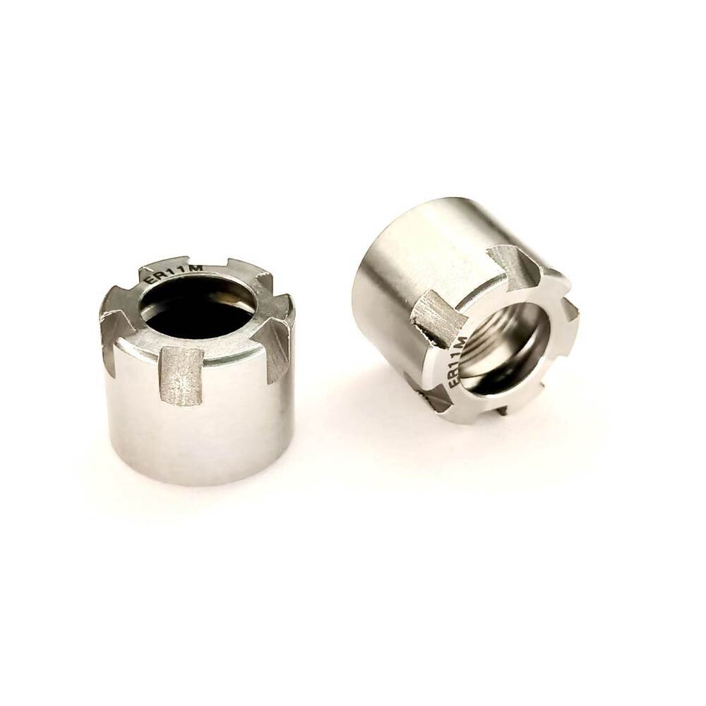 Er 11a Hex Type Nut - Color: Silver
