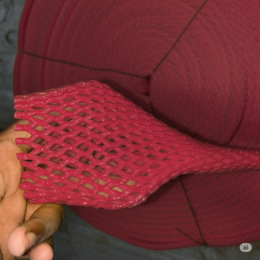 Foam Net 50mm Pink Coil