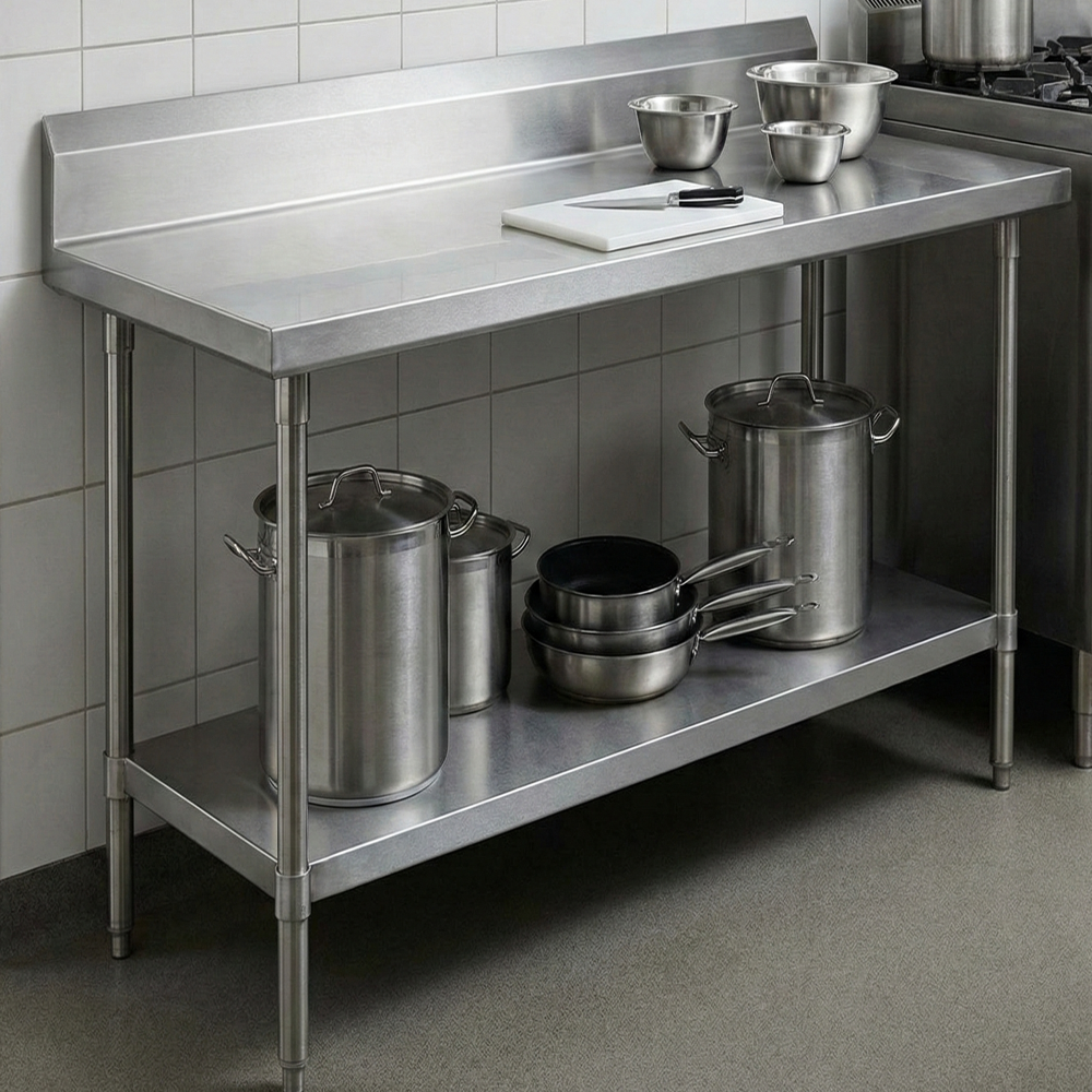 Single Bs Working Table - Features: Easy To Operate & Clean