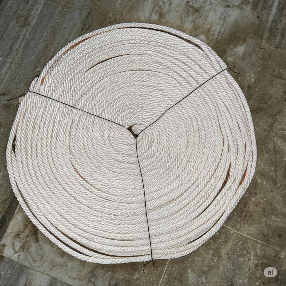 Foam Net 85mm White Coil