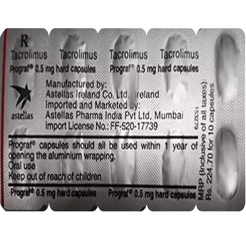 Prograf 0.5 mg Tablet