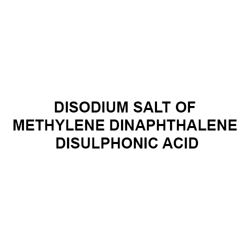 Disodium Salt Of Methylene Dinaphthalene Disulphonic Acid