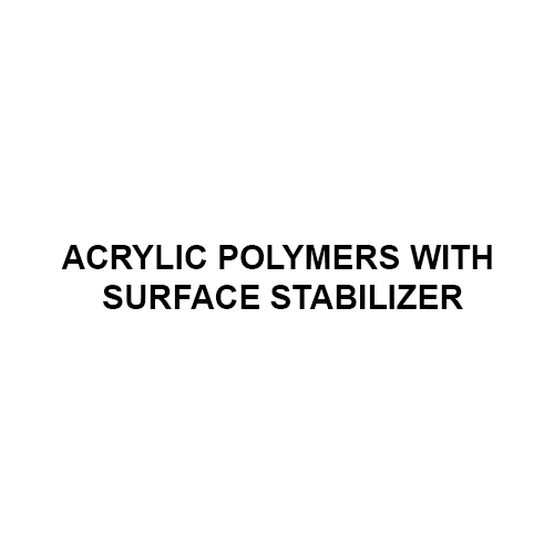 Acrylic Polymers With Surface Stabilizer - Color: Any Color