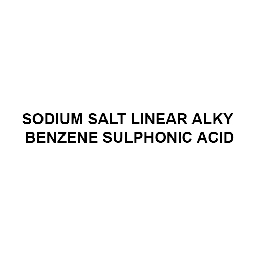 Sodium Salt Linear Alky Benzene Sulphonic Acid