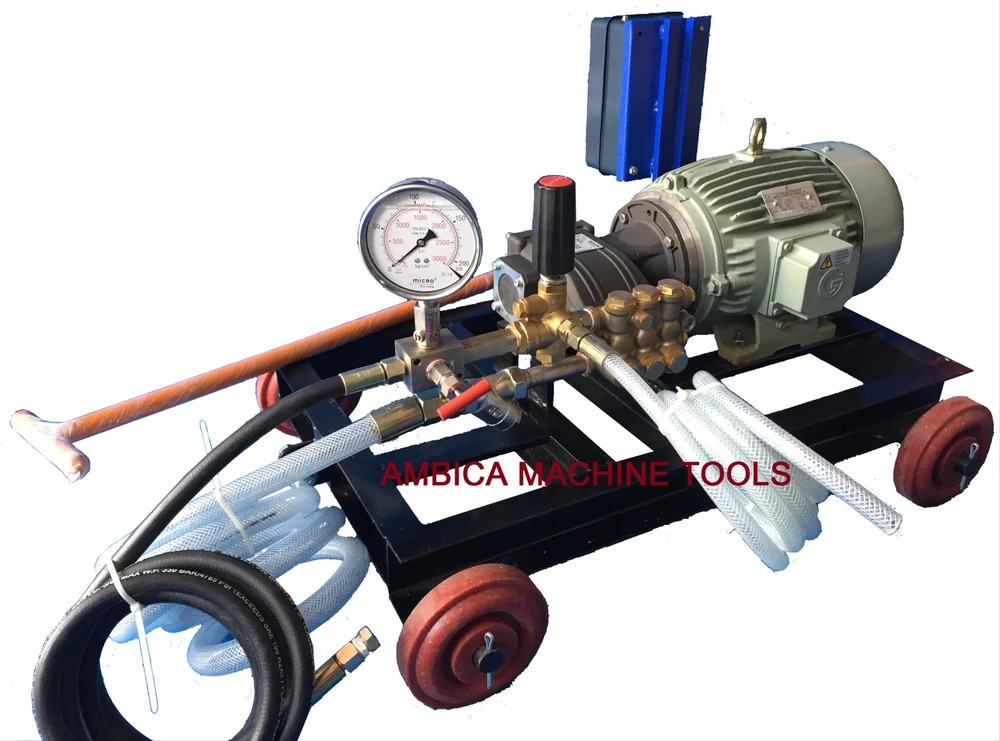 High Pressure Hydro Test Pump - Features: Durable
