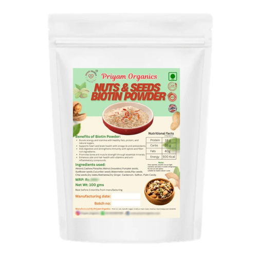 Nuts And Seeds Biotin Powder