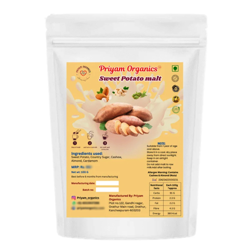 100 GM Sweet Potato Malt