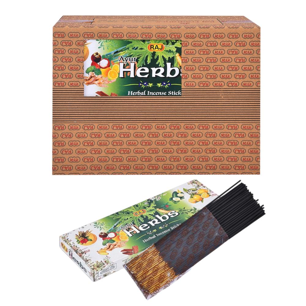 Ayur Herbal Incense Sticks - Burning Time: 30 Minutes
